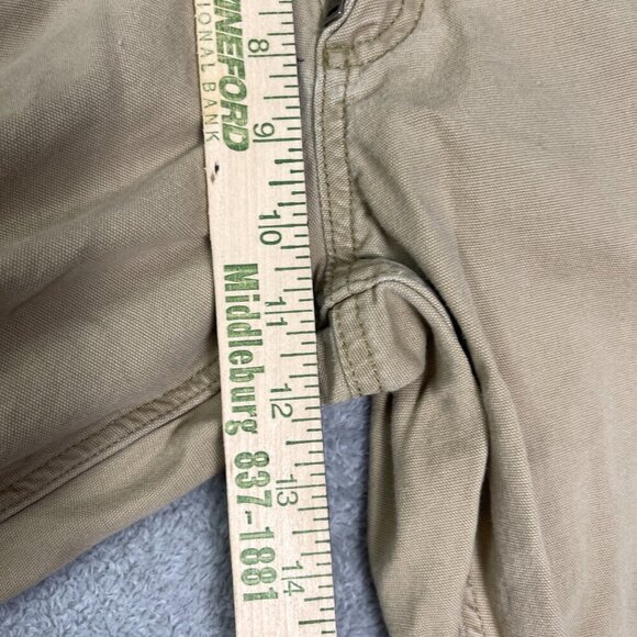 Carhartt Relaxed Fit Pants Men's 40 Bn2291-m Rugged Flex Canvas Khaki Gorpcore - Picture 7 of 16